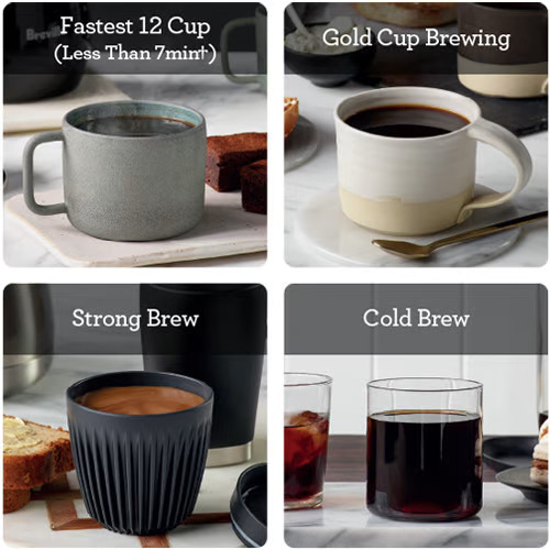 6 επιλογές προγράμματος συσκευής καφέ φίλτρου