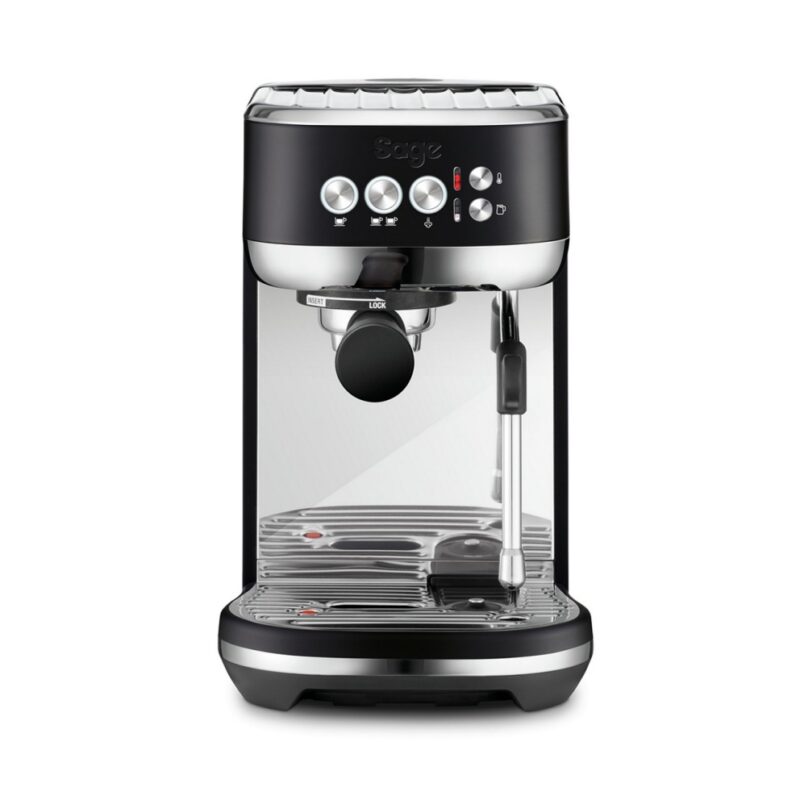Η καλύτερη μηχανή καφέ για το σπίτι - ειδική για espresso και cappuccino με αλεσμένο καφέ μαύρη ματ