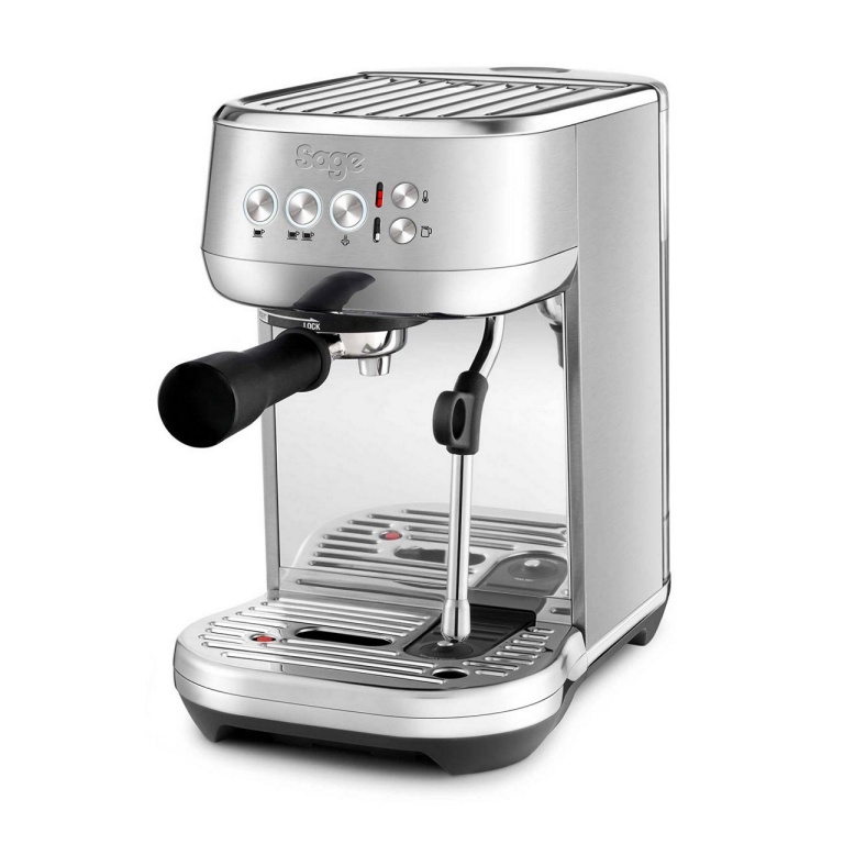 Η καλύτερη μηχανή καφέ για το σπίτι - ειδική για espresso και cappuccino με αλεσμένο καφέ νίκελ ασημί