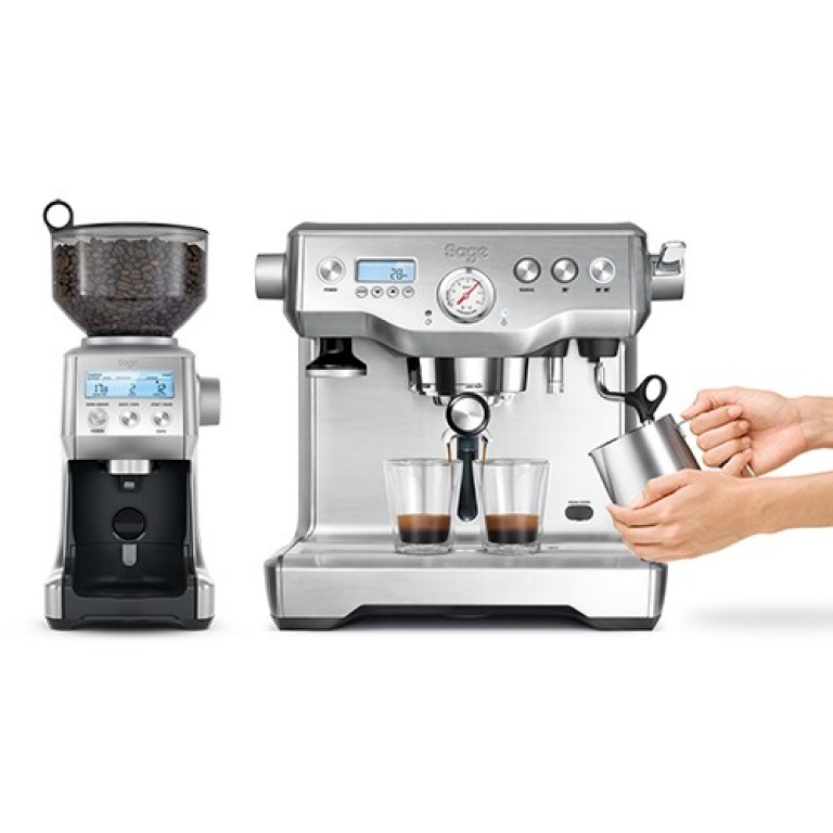 Ημιαυτόματη Μηχανή Espresso 2200W Πίεσης 15bar με Ηλεκτρικός Μύλος Καφέ BCG820