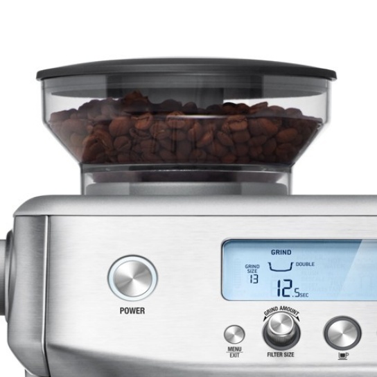 Μηχανή καφέ espresso με ενσωματωμένο μύλο άλεσης καφέ