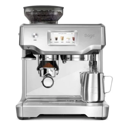 Μηχανή καφέ με οθόνη αφής και ενσωματωμένο μύλο άλεσης καφέ espresso cappuccino